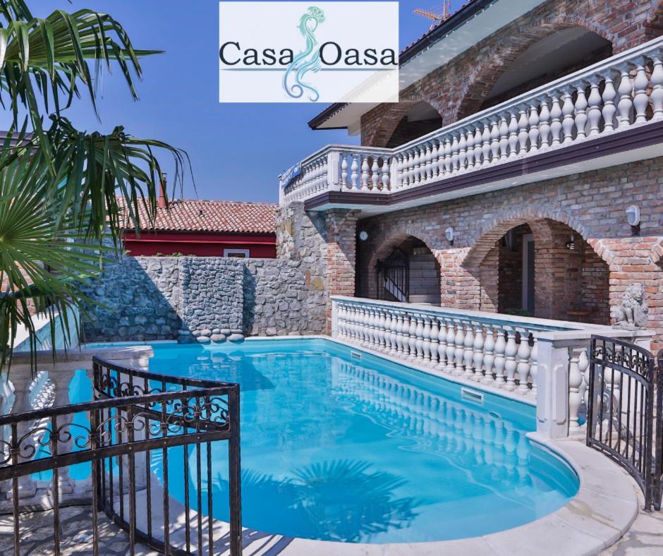 Casa Oasa -Accommodation , Pizzeria & Bar Marezige Esterno foto